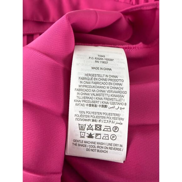 Boden Size 8 Pleated Maxi A Line Pink Purple Skirt Zip Casual - Picture 6 of 8